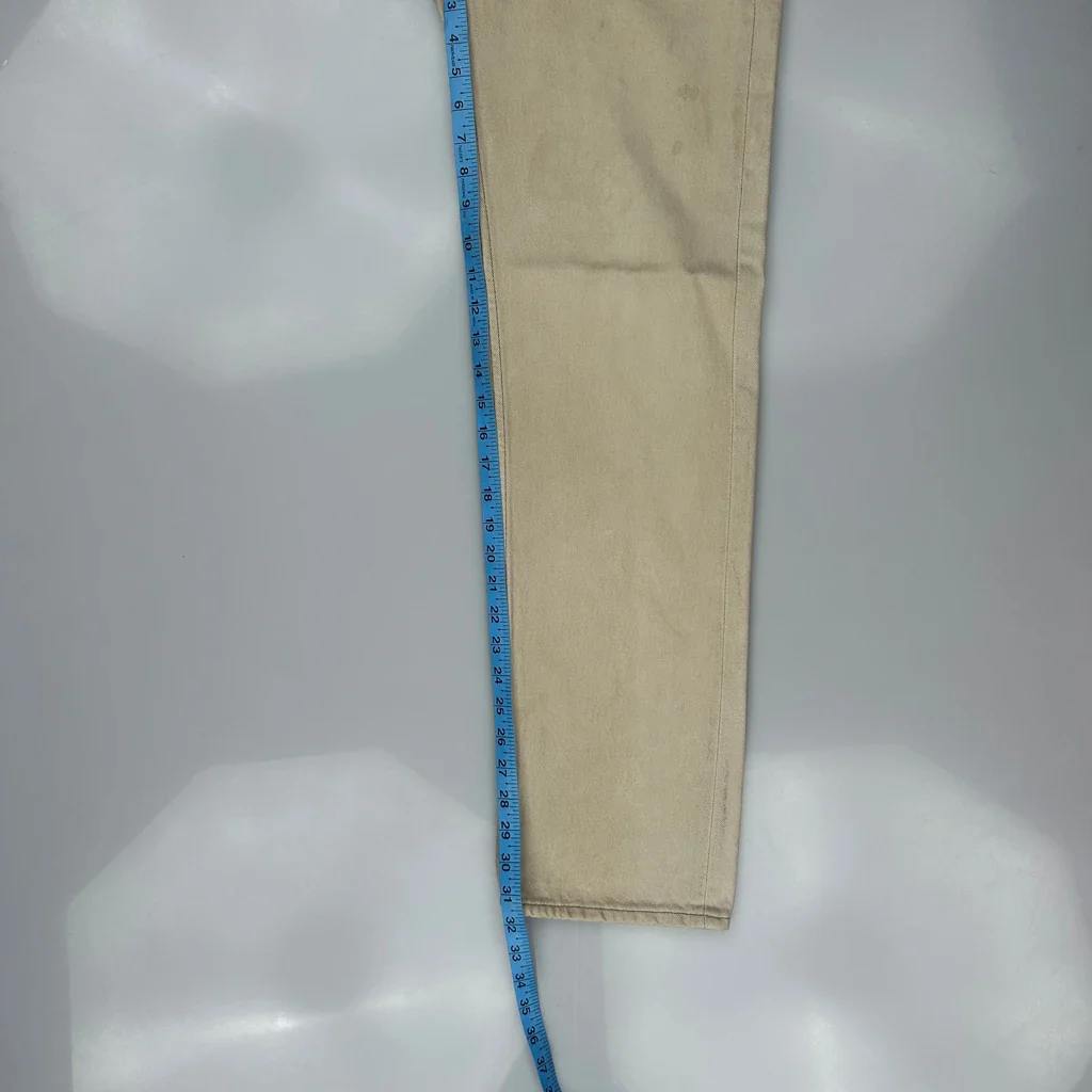 Levis Jeans - 30W 31L Beige Cotton - Image 5