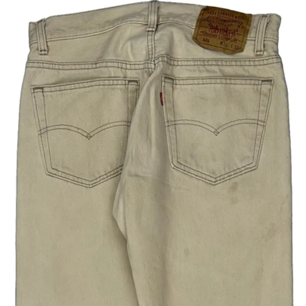 Levis Jeans - 30W 31L Beige Cotton - Image 6