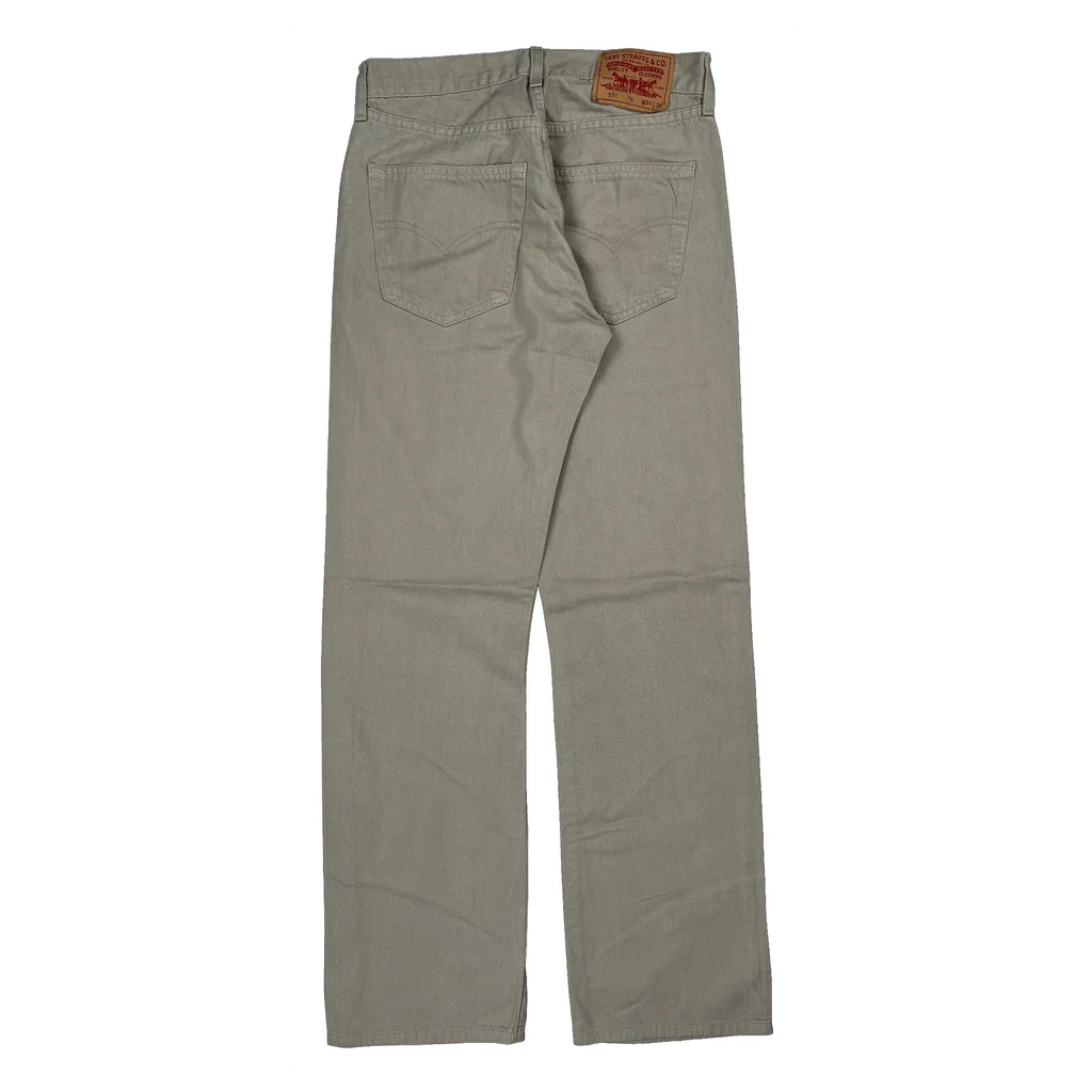 Levis Jeans - 32W 31L Beige Cotton