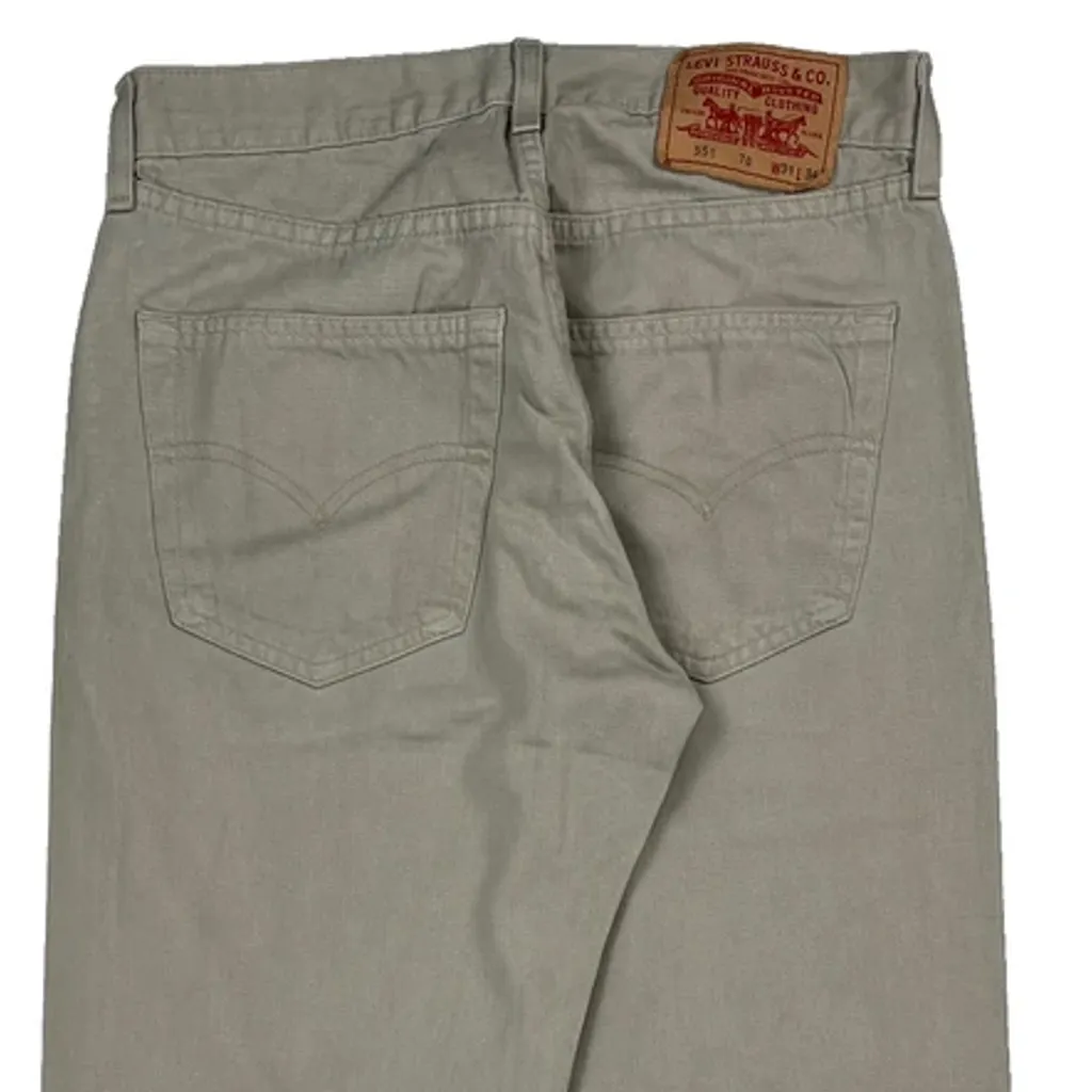 Levis Jeans - 32W 31L Beige Cotton - Image 6