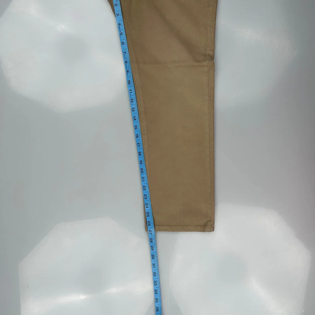 Levis Jeans - 33W 27L Beige Cotton - Image 5