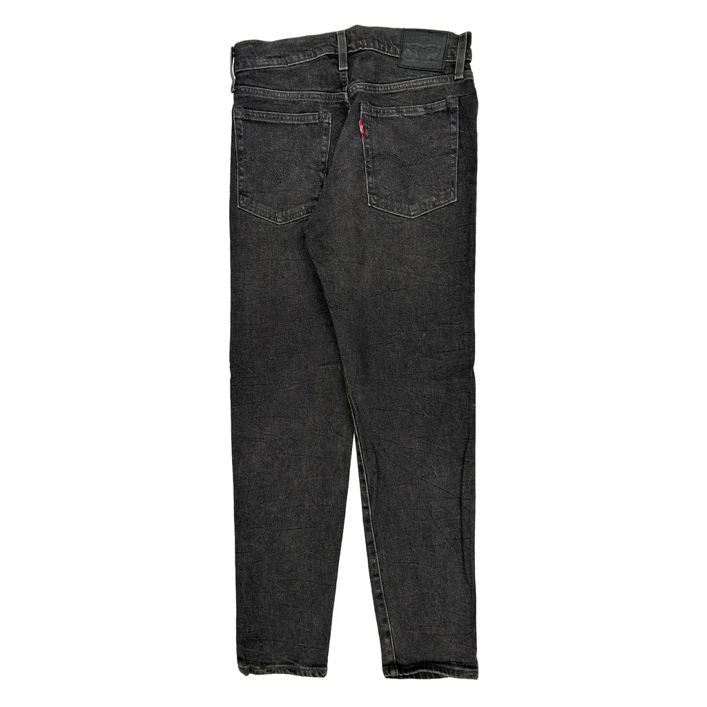 Levis Jeans - 28W 28L Black Cotton