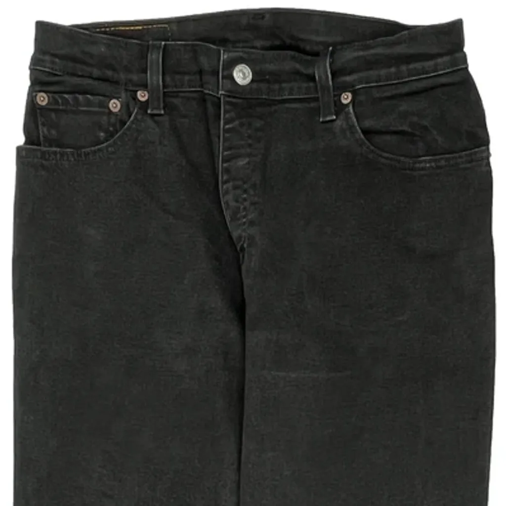 Levis 550 Jeans - 30W 32L Black Cotton - Image 8