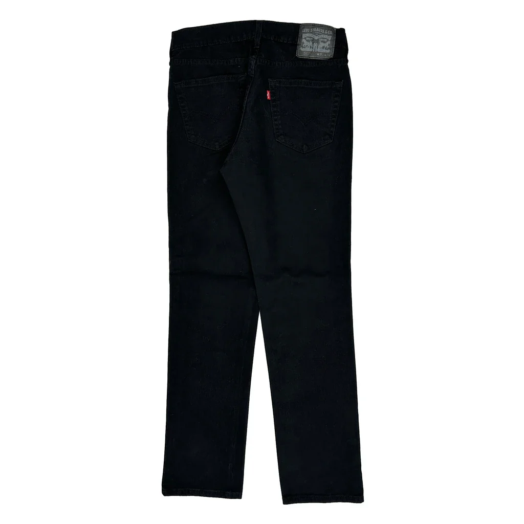 Levis Jeans - 30W 32L Black Cotton