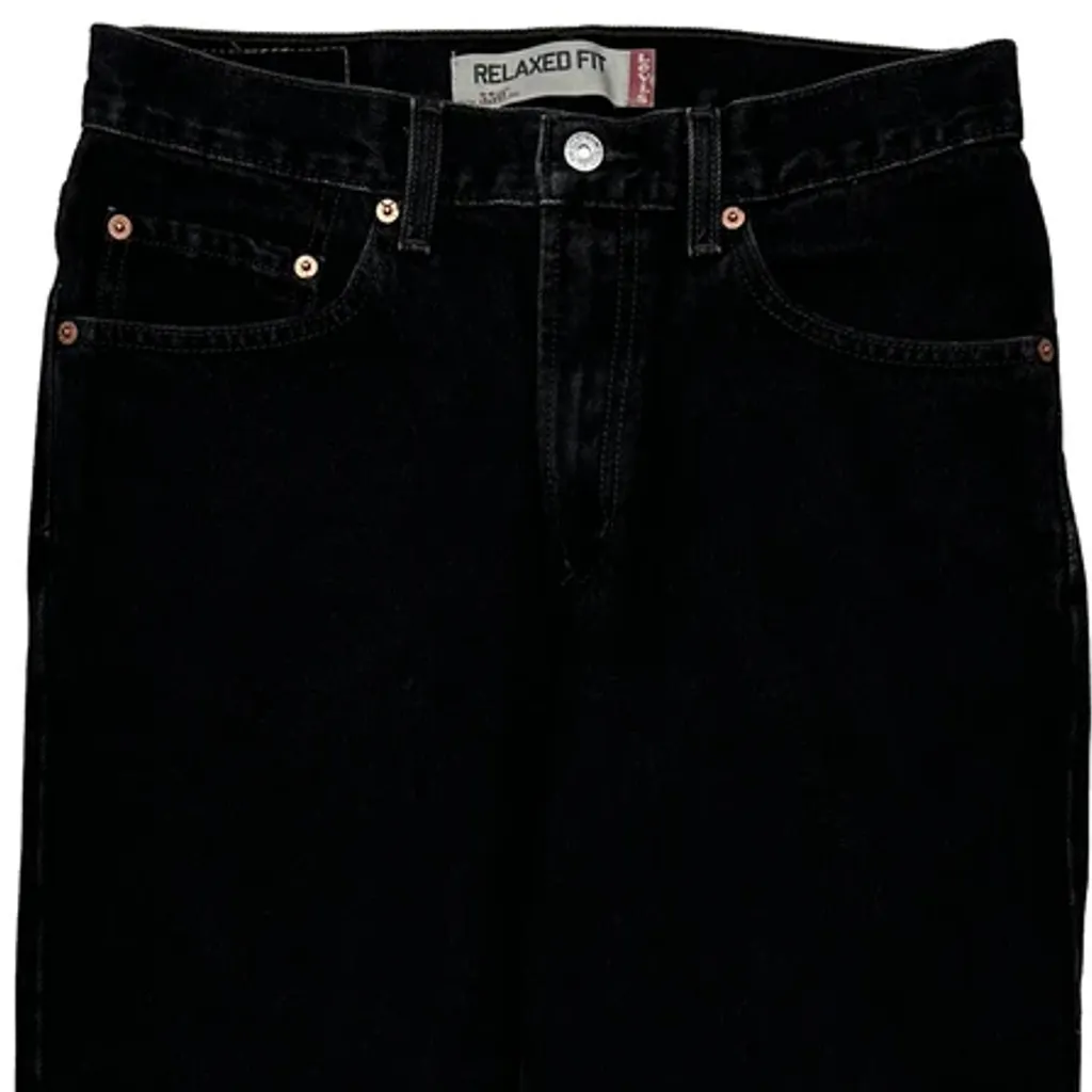Levis 550 Jeans - 31W 27L Black Cotton - Image 9