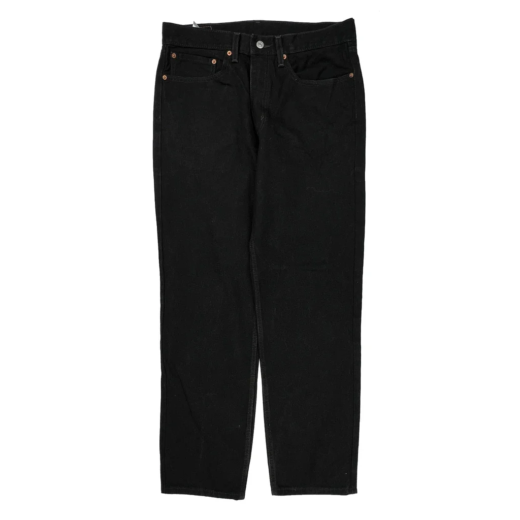 Levis Jeans - 32W 30L Black Cotton