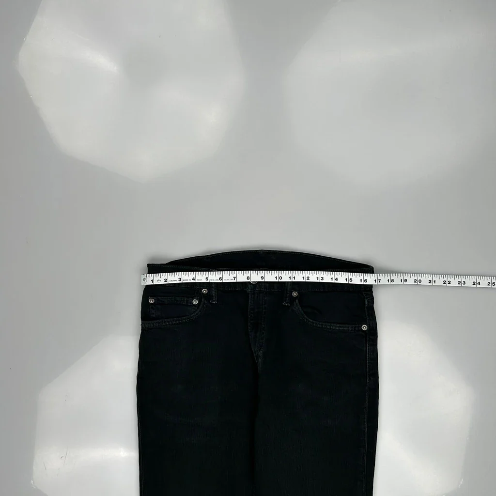 Levis Jeans - 33W 33L Black Cotton - Image 3