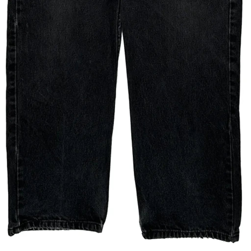 Levis 505 Jeans - 34W 28L Black Cotton - Image 10