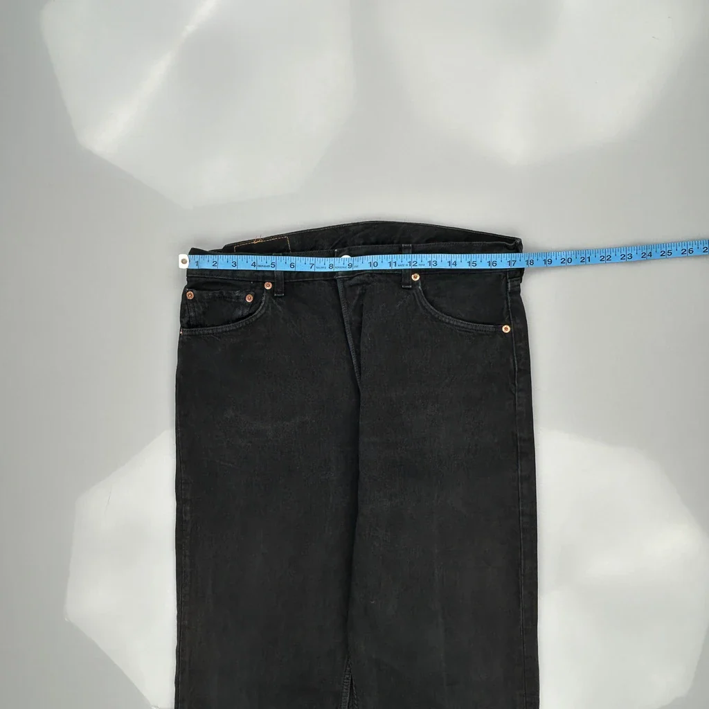 Levis Jeans - 34W 36L Black Cotton - Image 3