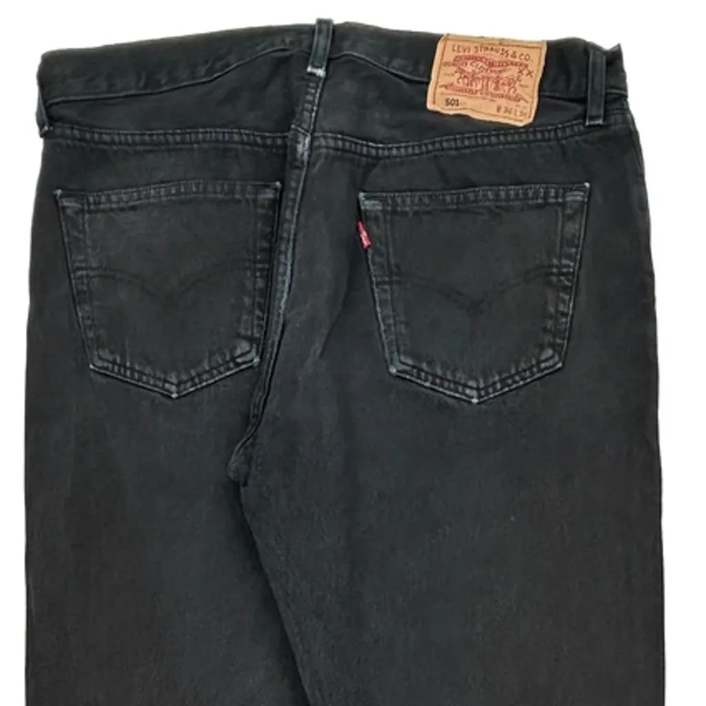 Levis Jeans - 34W 36L Black Cotton - Image 8