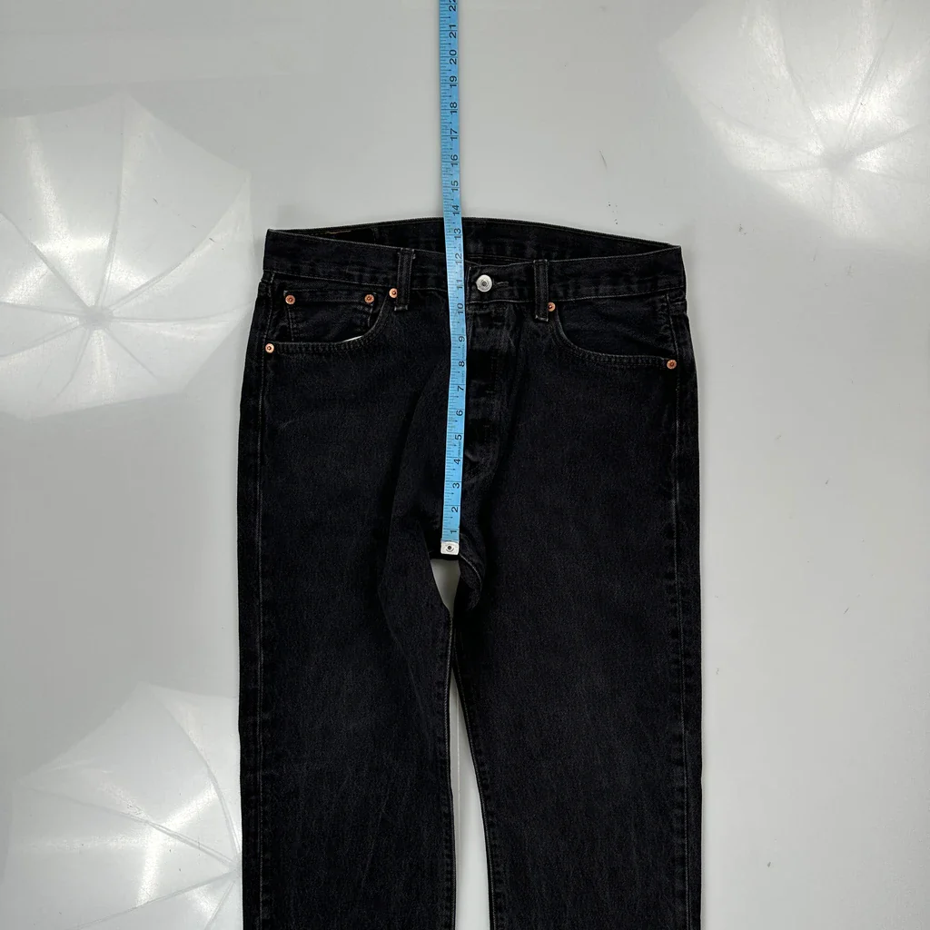 Levis Jeans - 34W 36L Black Cotton - Image 4
