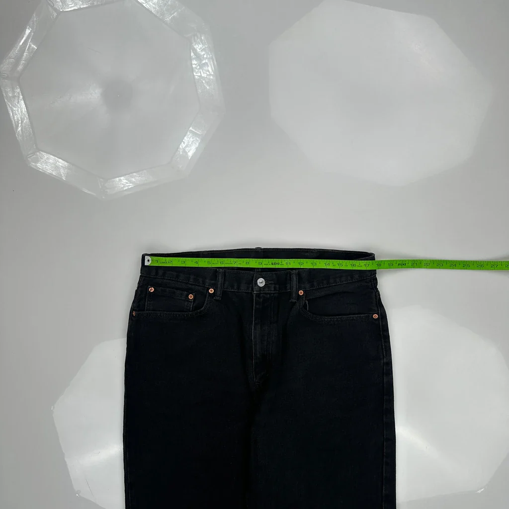 Levis Jeans - 35W 33L Black Cotton - Image 3
