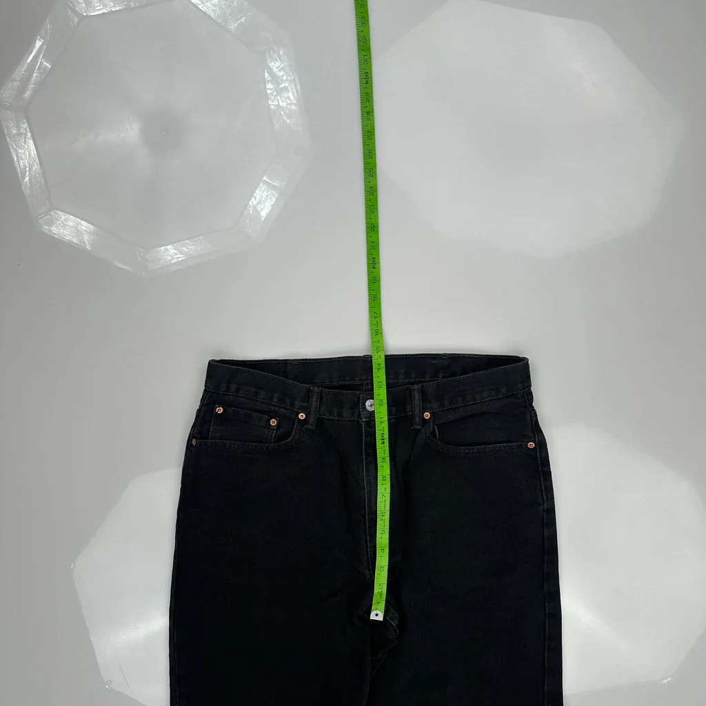 Levis Jeans - 35W 33L Black Cotton - Image 4
