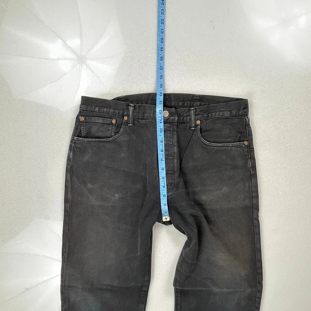 Levis Jeans - 36W 30L Black Cotton - Image 4