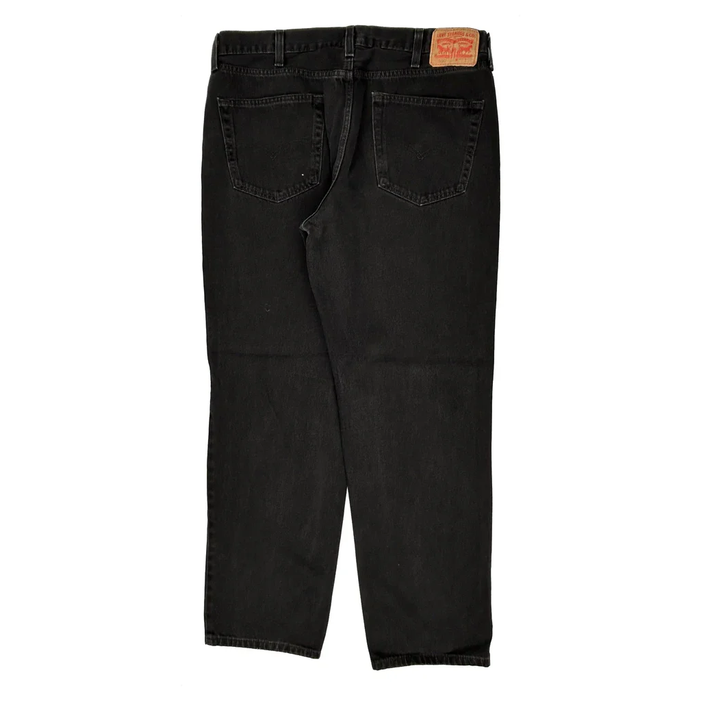 Levis Jeans - 38W 32L Black Cotton
