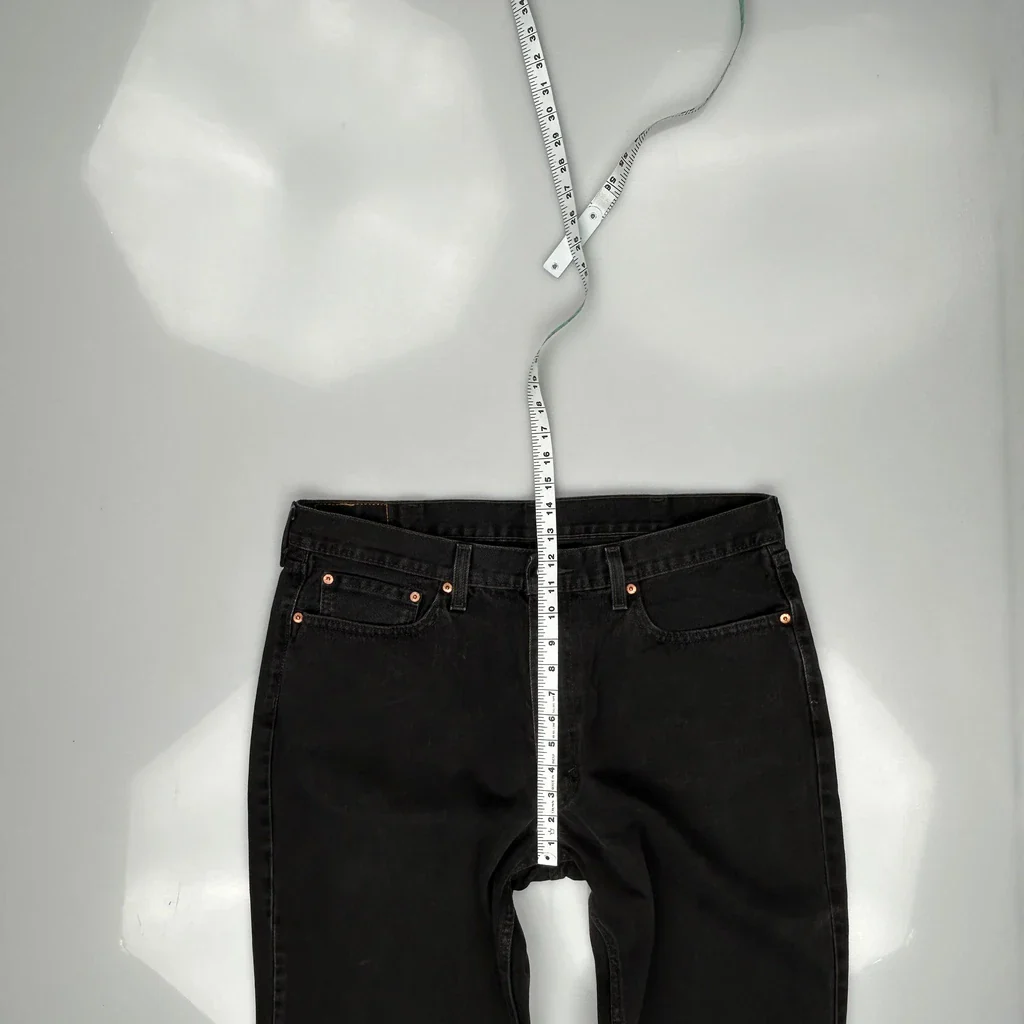 Levis Jeans - 38W 32L Black Cotton - Image 4