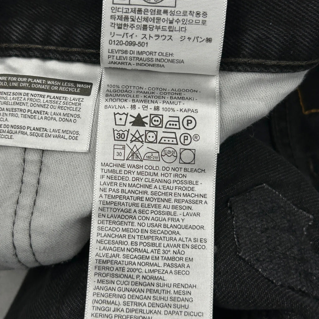 Levis Jeans - 38W 32L Black Cotton - Image 6