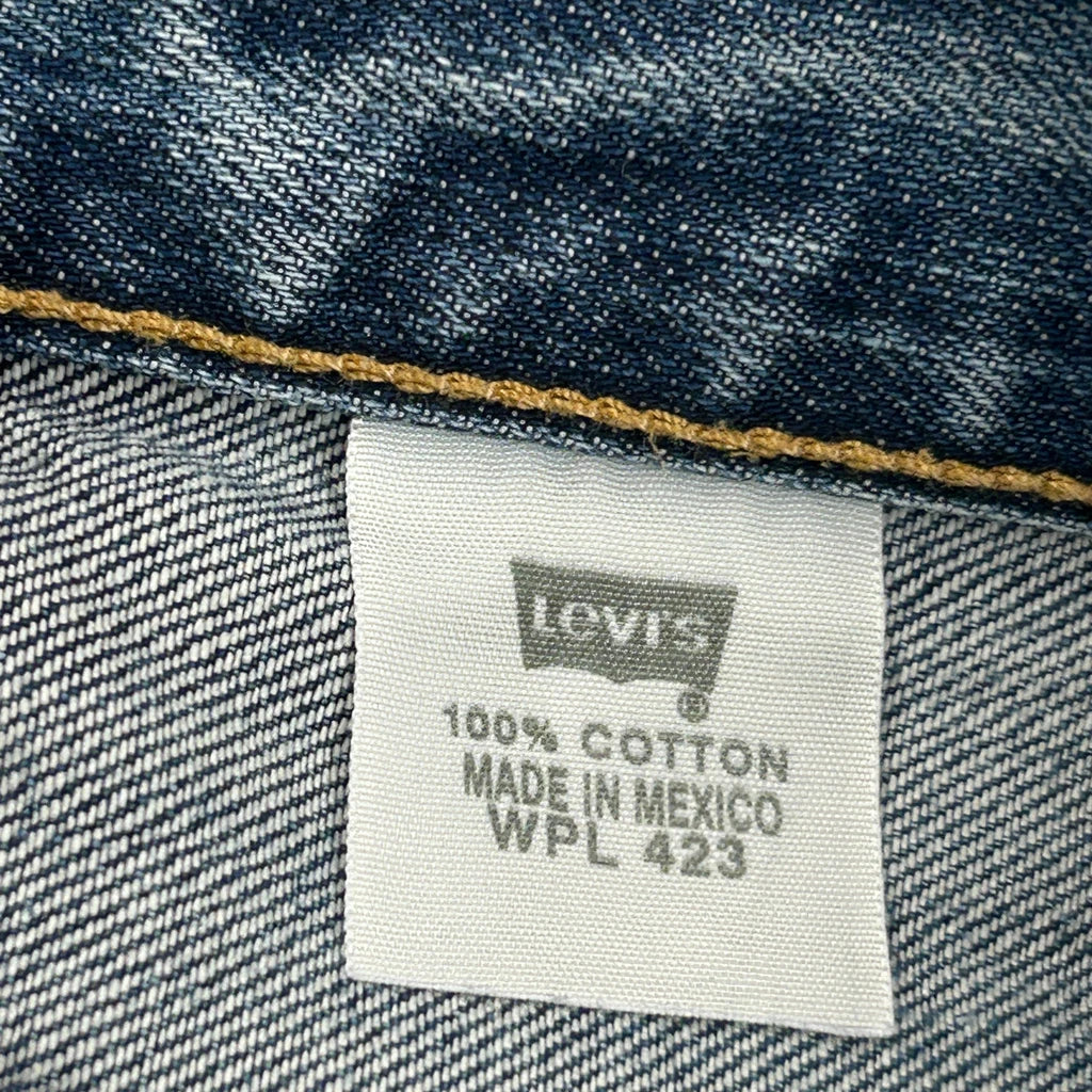 Levis Jeans - 28W 30L Blue Cotton - Image 6