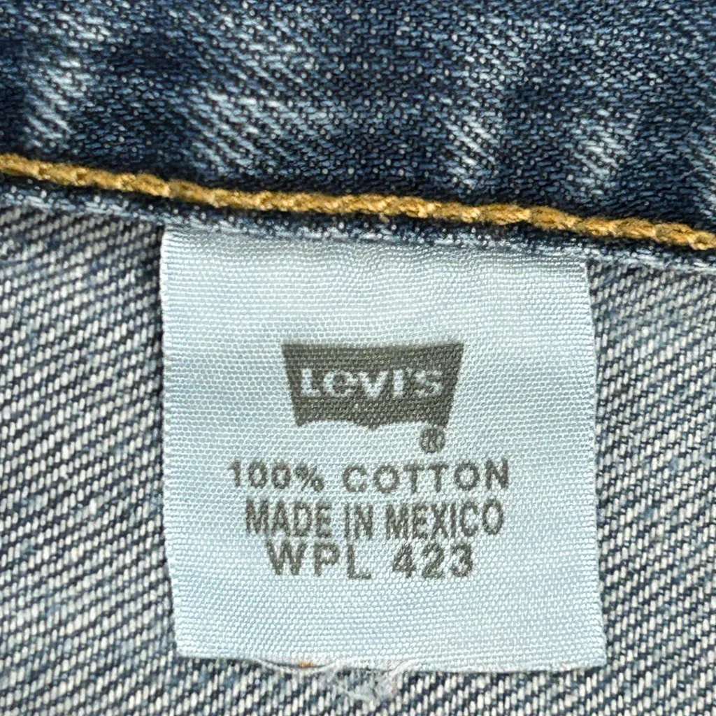 Levis Jeans - 28W 31L Blue Cotton - Image 6