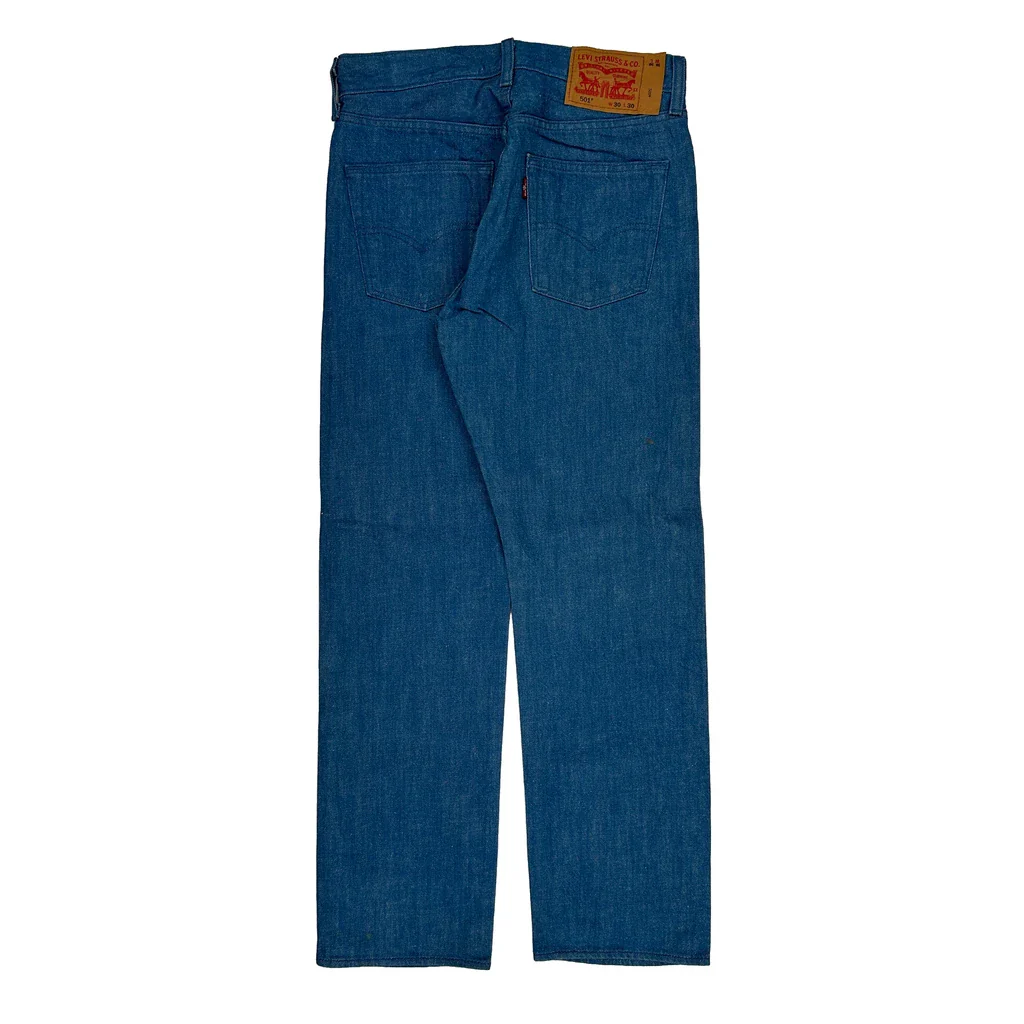 Levis 501 Jeans - 29W 28L Blue Cotton
