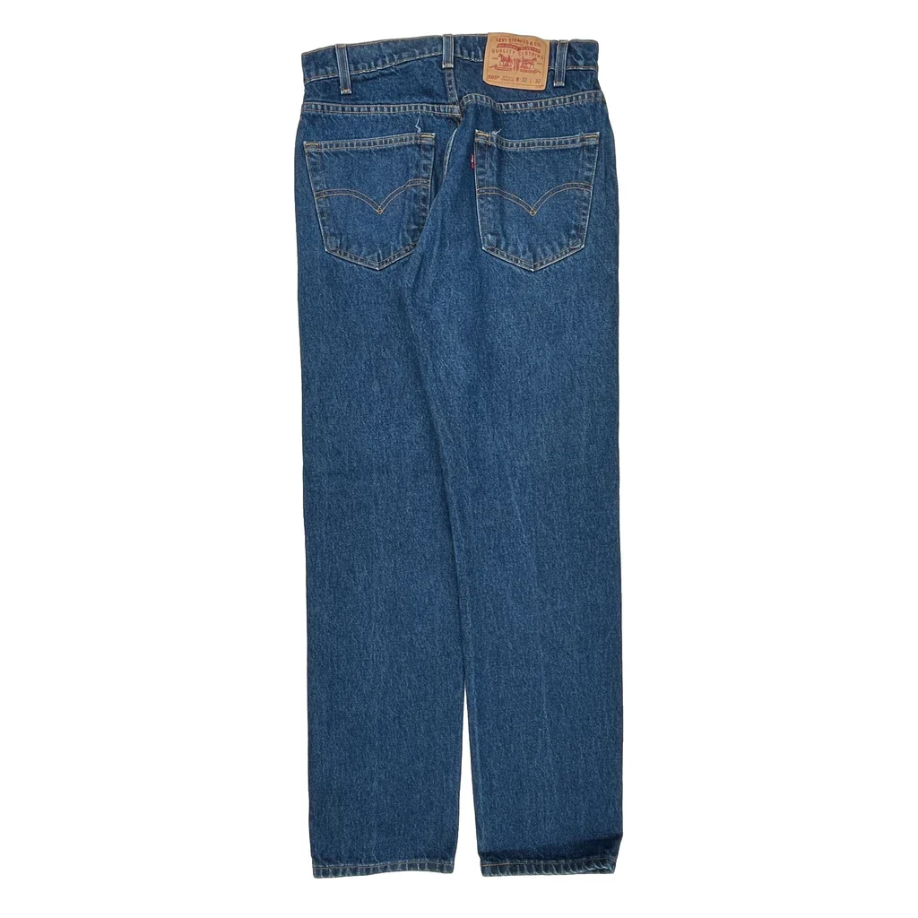 Levis 505 Jeans - 30W 32L Blue Cotton