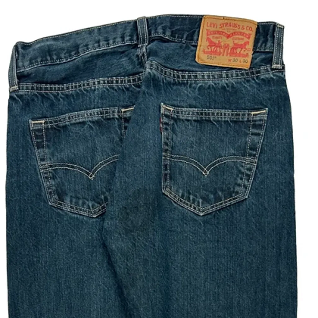Levis Jeans - 30W 29L Blue Cotton - Image 7