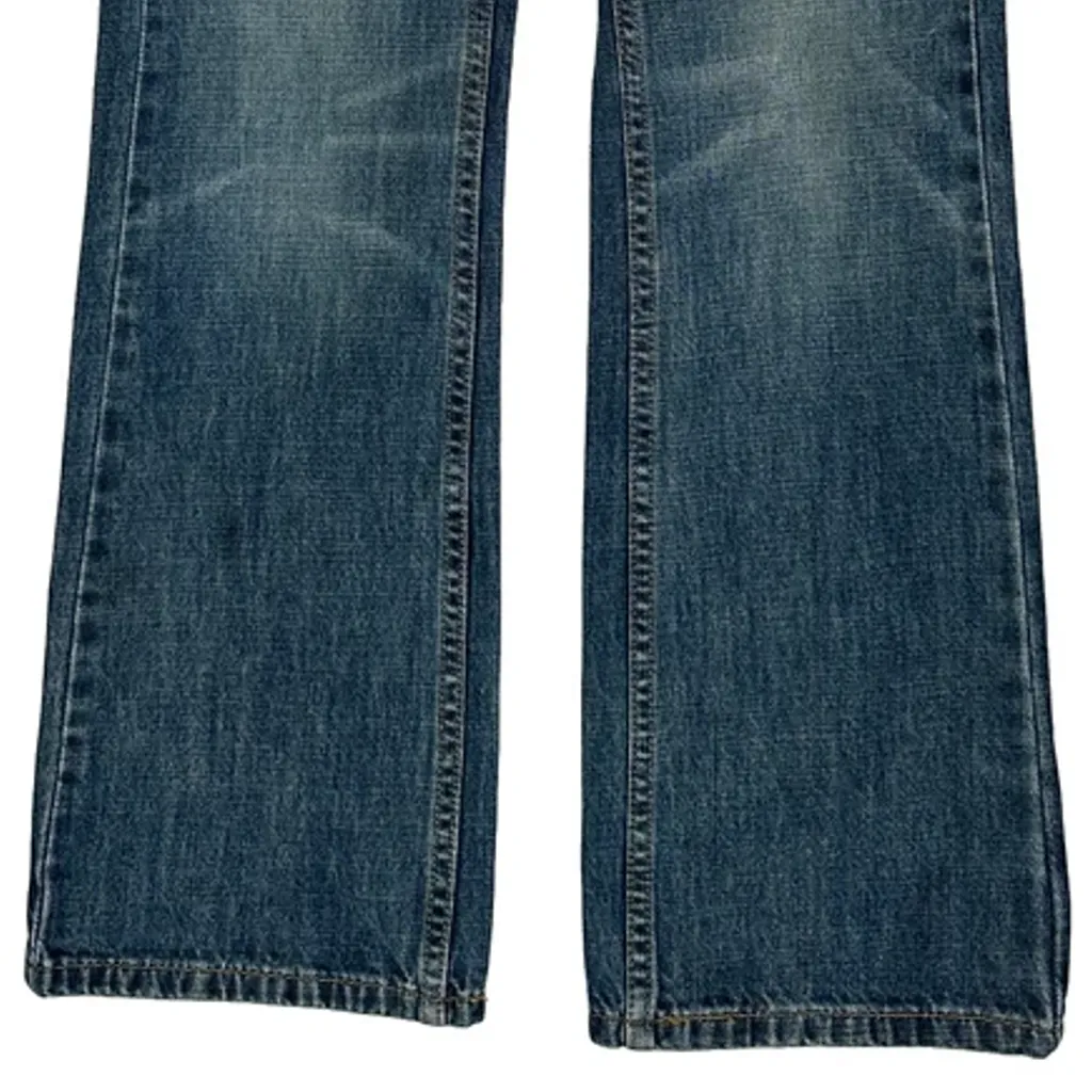 Levis 527 Boot Cut Jeans - 30W 31L Blue Cotton - Image 10