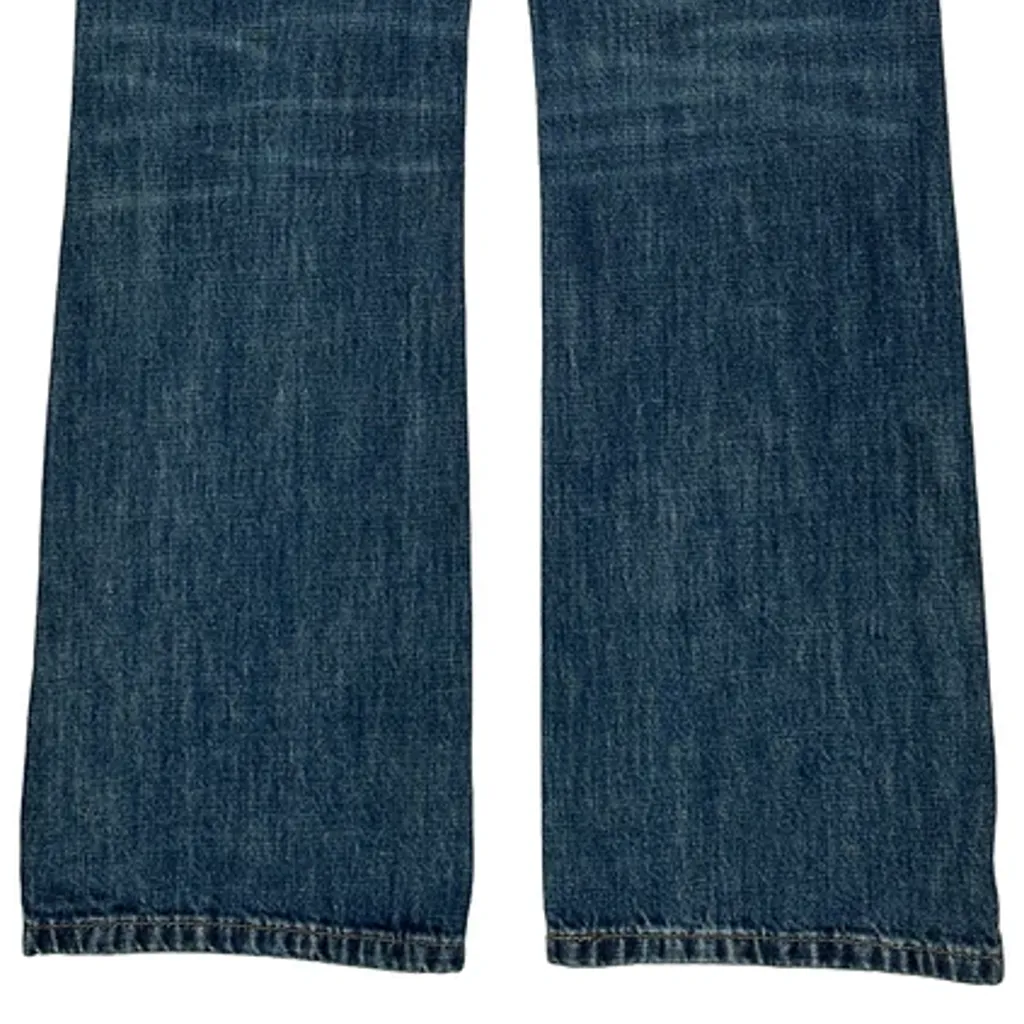 Levis 527 Boot Cut Jeans - 30W 31L Blue Cotton - Image 8