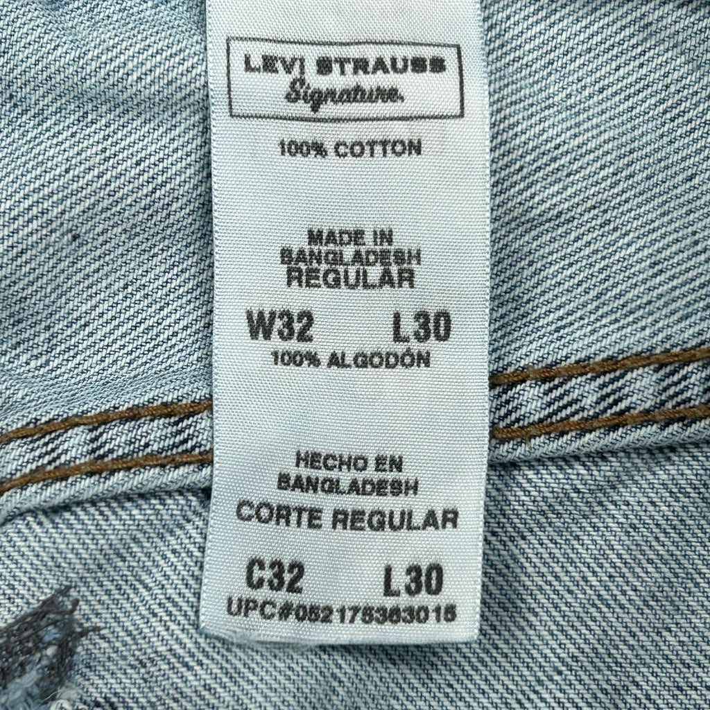 Levis Jeans - 30W 30L Blue Cotton - Image 6