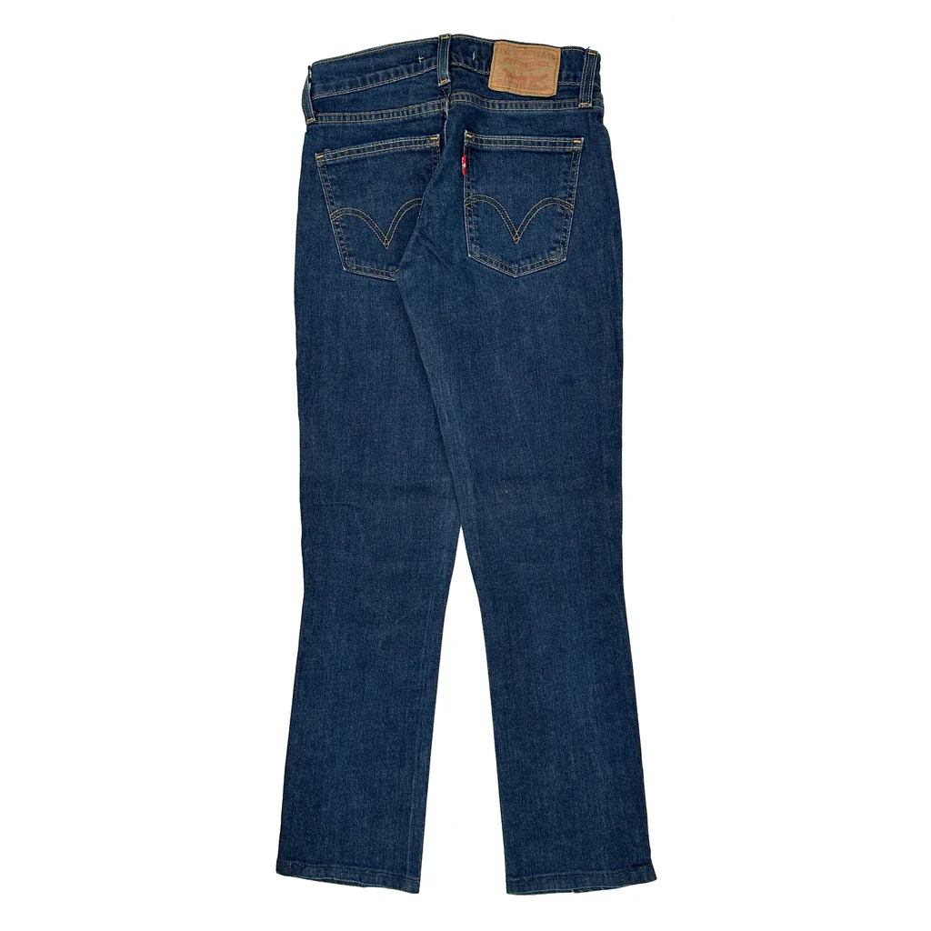 Levis Boot Cut Jeans - 30W 29L Blue Denim