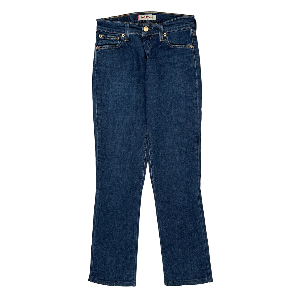 Levis Boot Cut Jeans - 30W 29L Blue Denim - Image 2