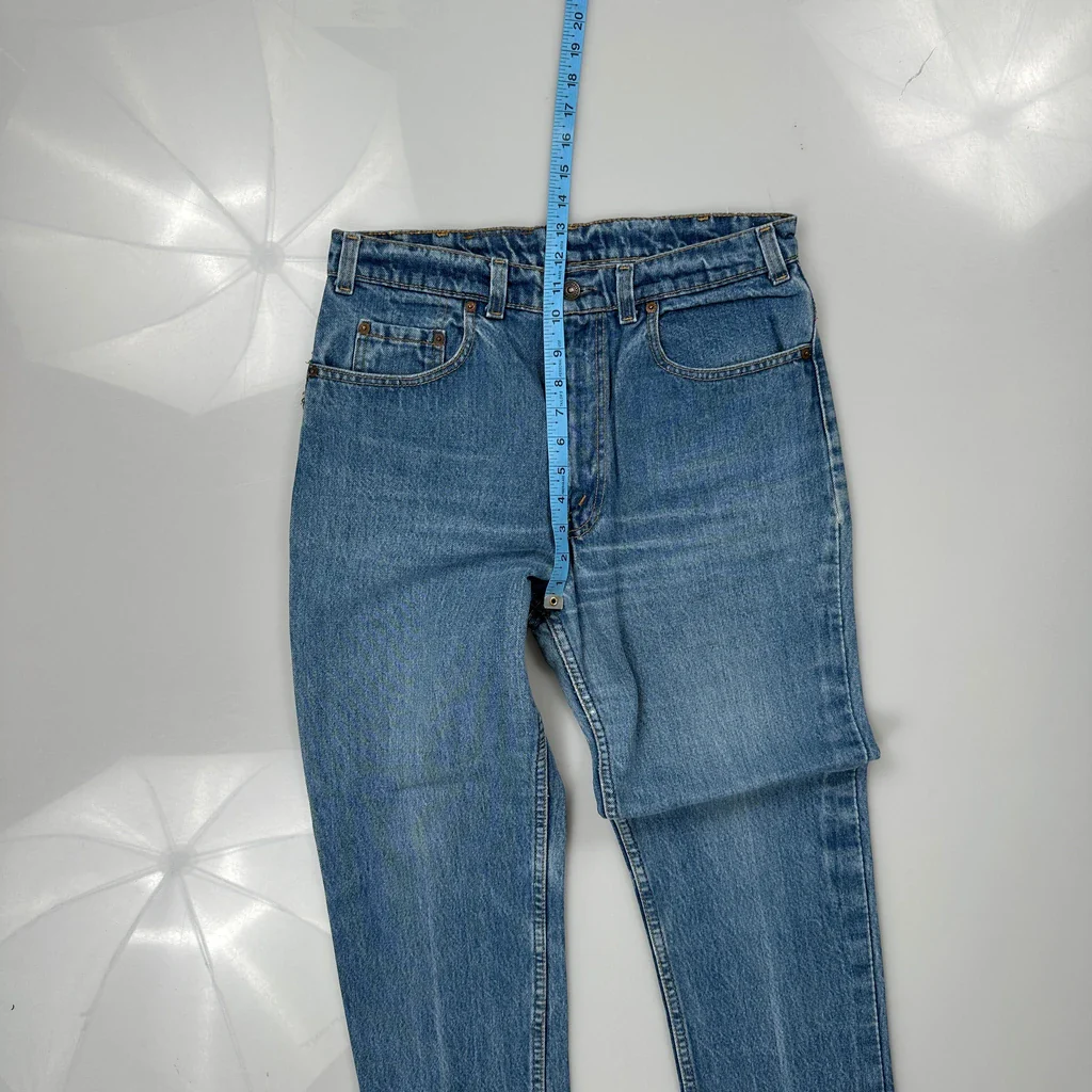 Levis Jeans - 31W 27L Blue Denim - Image 4