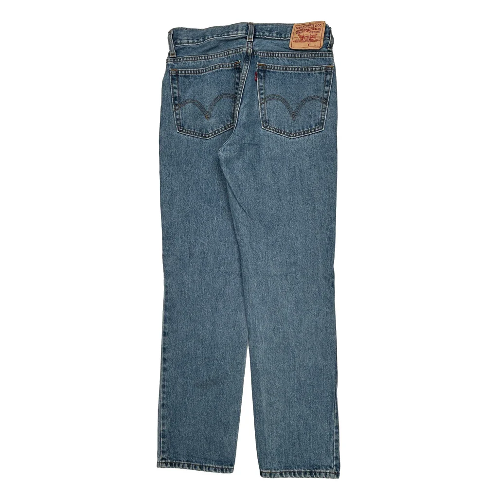 Levis Slim Fit Jeans - 31W 33L Blue Cotton - Image 2