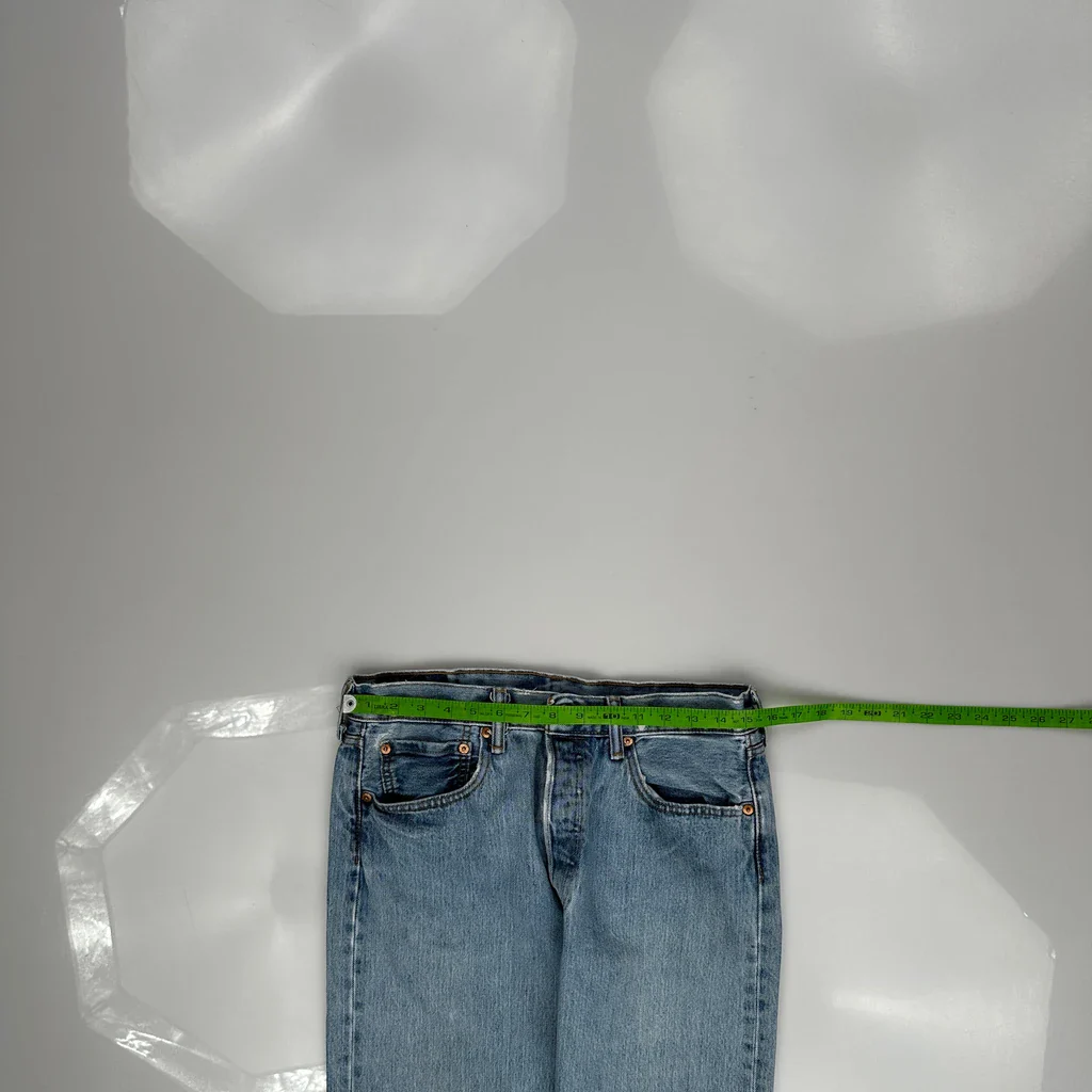 Levis Jeans - 31W 29L Blue Cotton - Image 3
