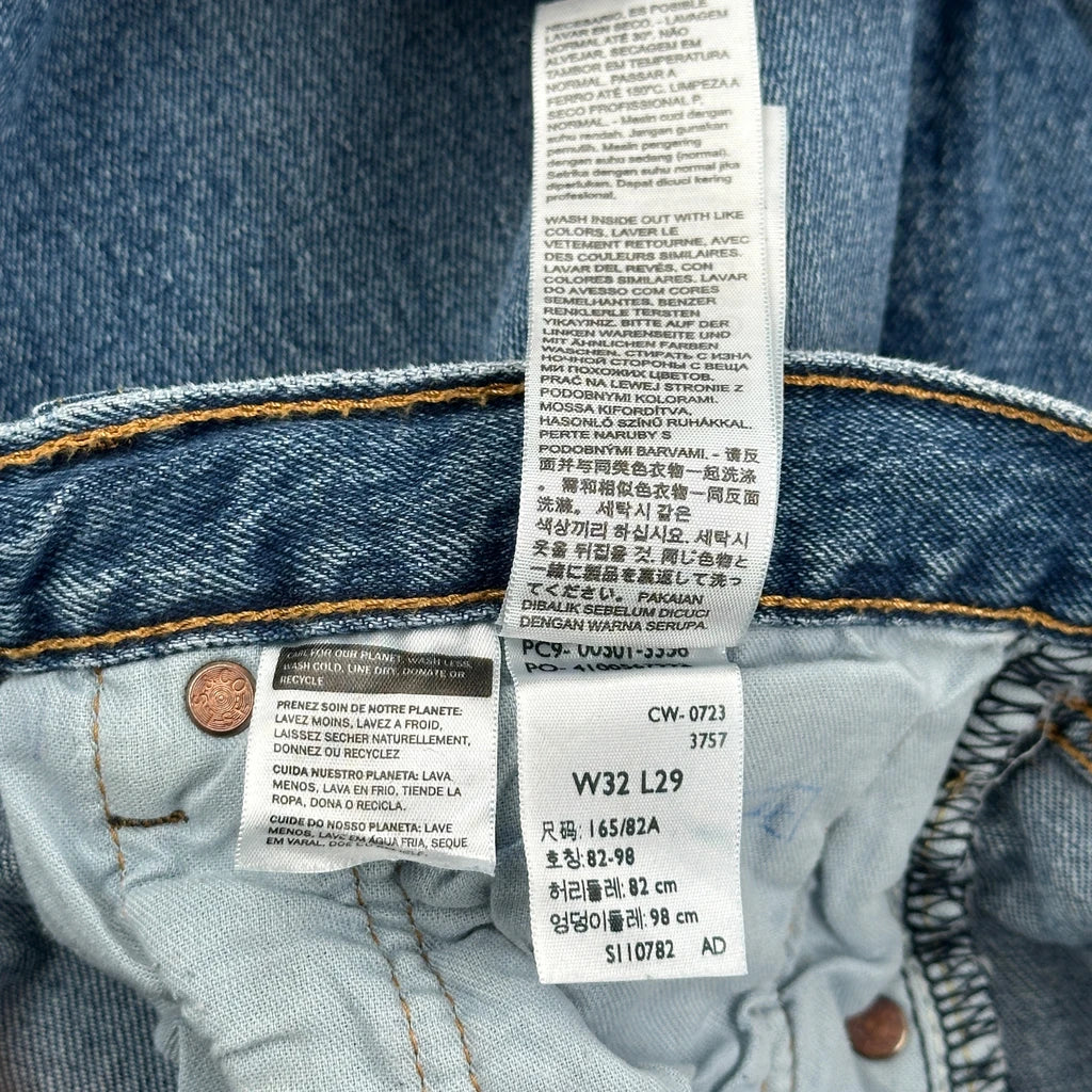Levis Jeans - 31W 28L Blue Cotton - Image 6