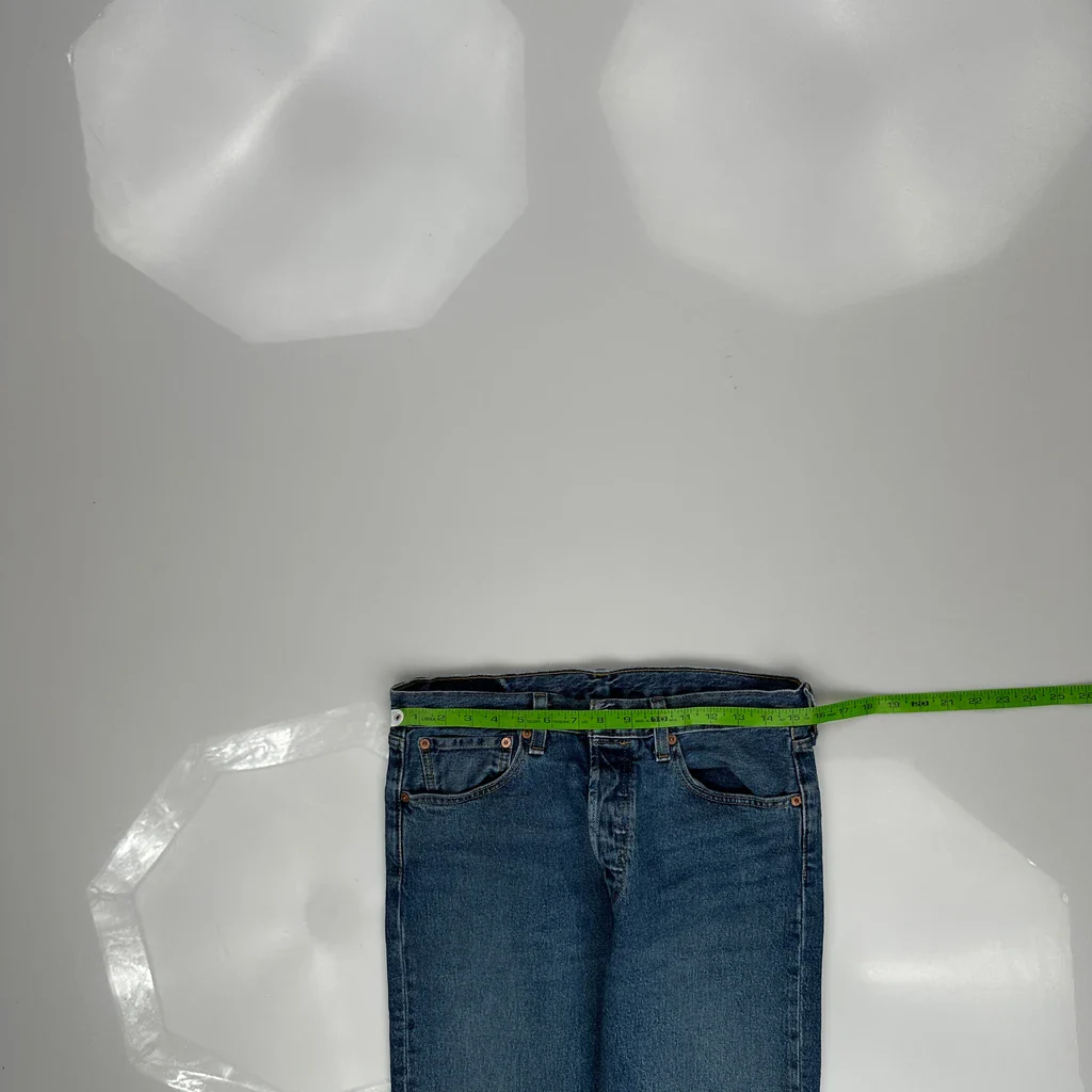 Levis Jeans - 31W 28L Blue Cotton - Image 3