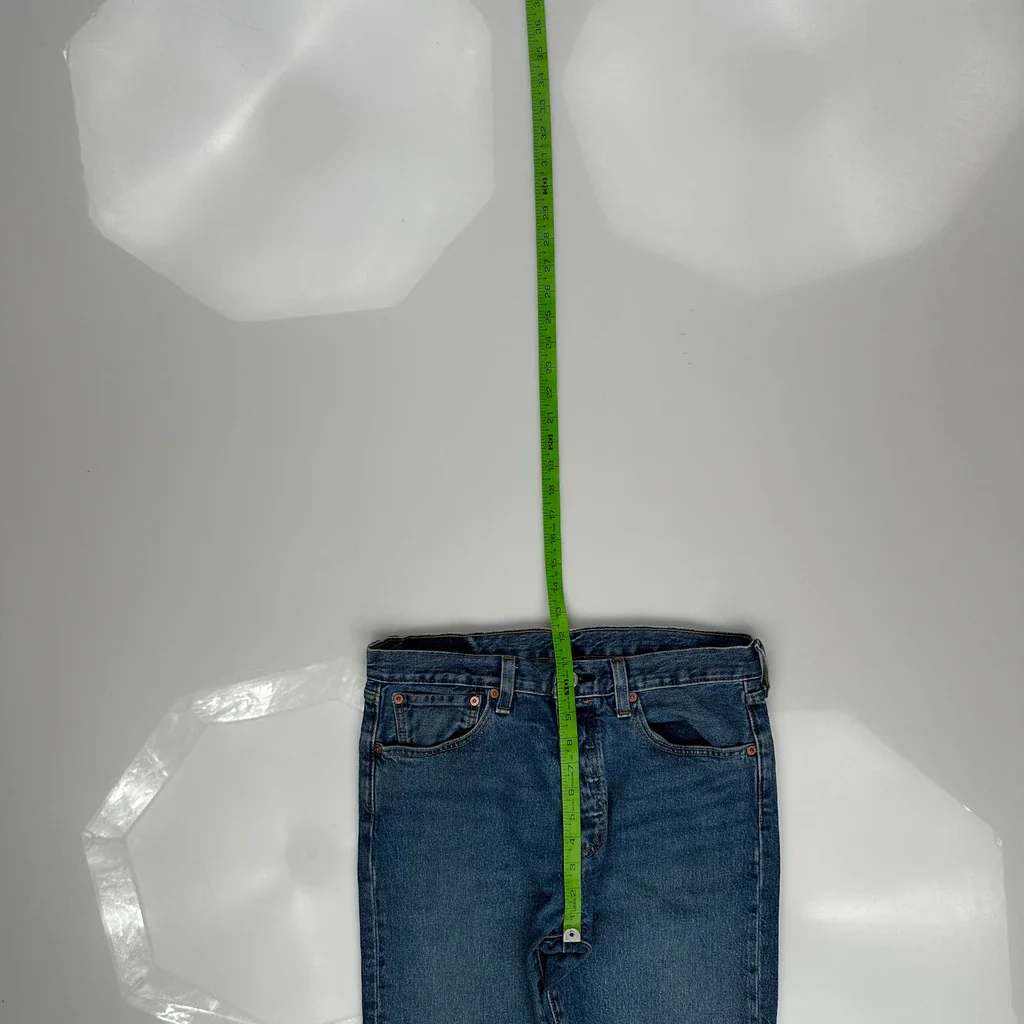 Levis Jeans - 31W 28L Blue Cotton - Image 4