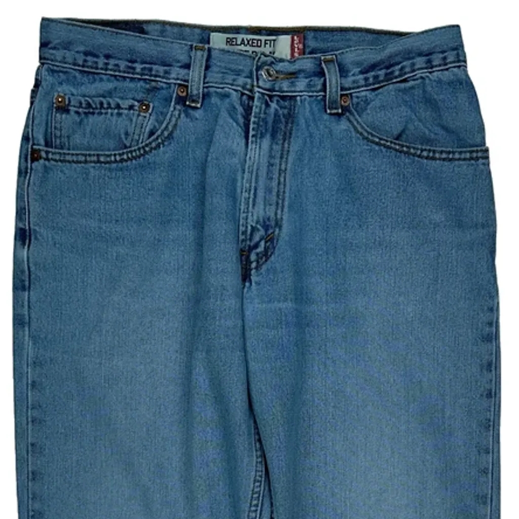 Levis Relaxed Fit Jeans - 31W 32L Blue Cotton - Image 10