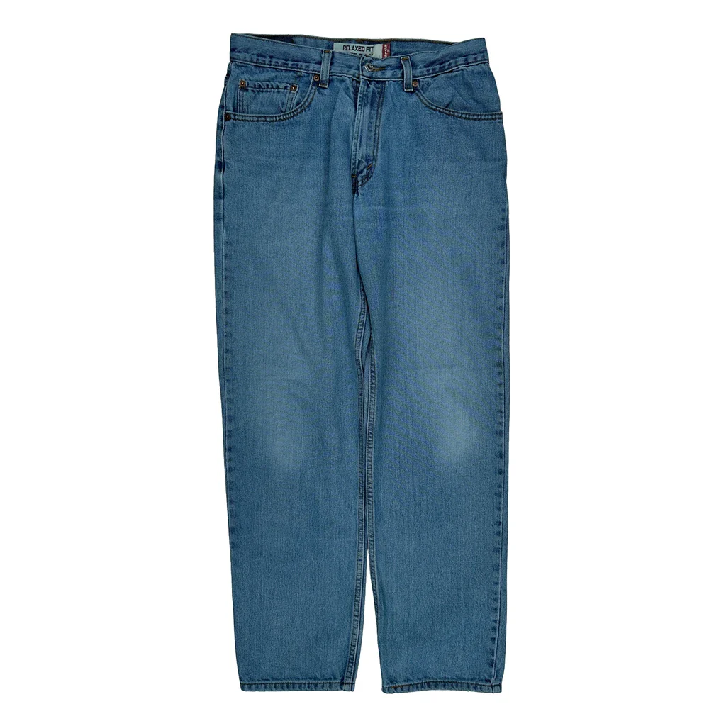 Levis Relaxed Fit Jeans - 31W 32L Blue Cotton - Image 2