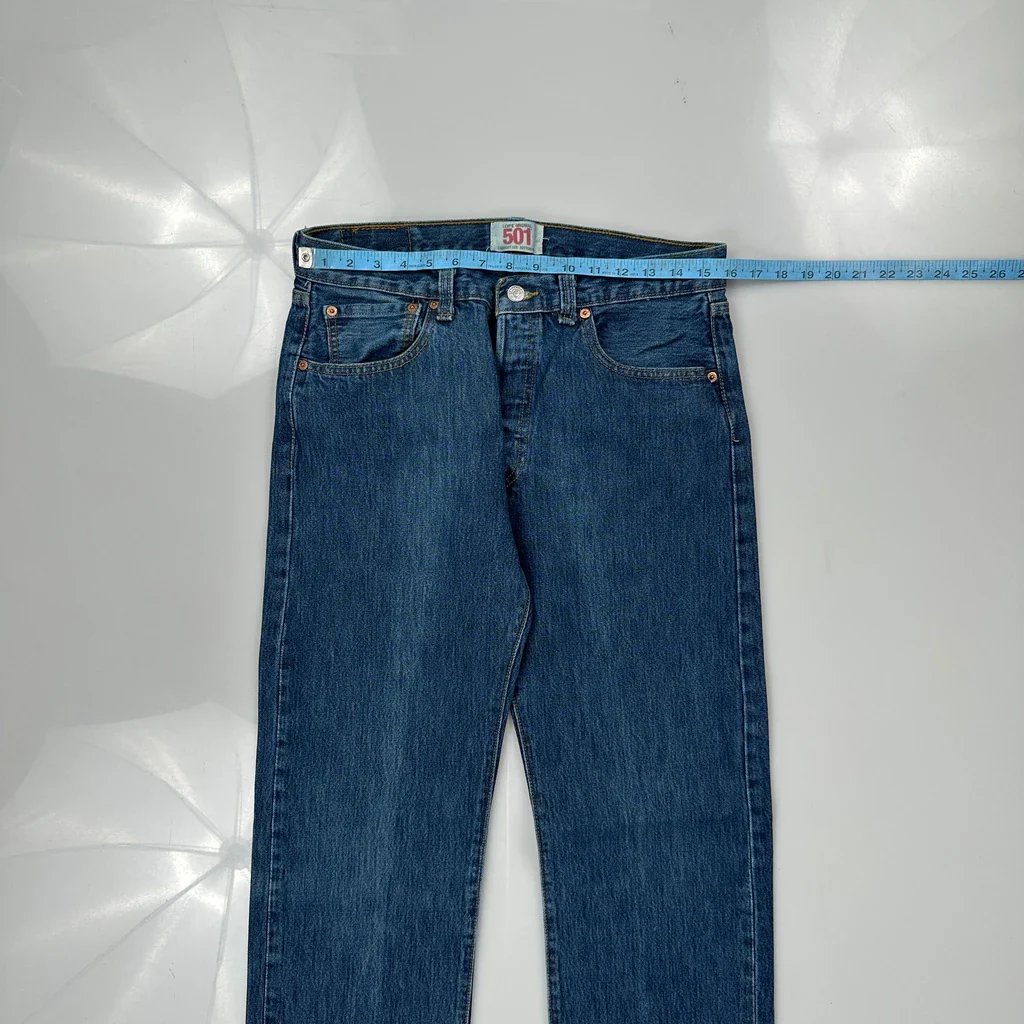 Levis Jeans - 31W 34L Blue Denim - Image 3