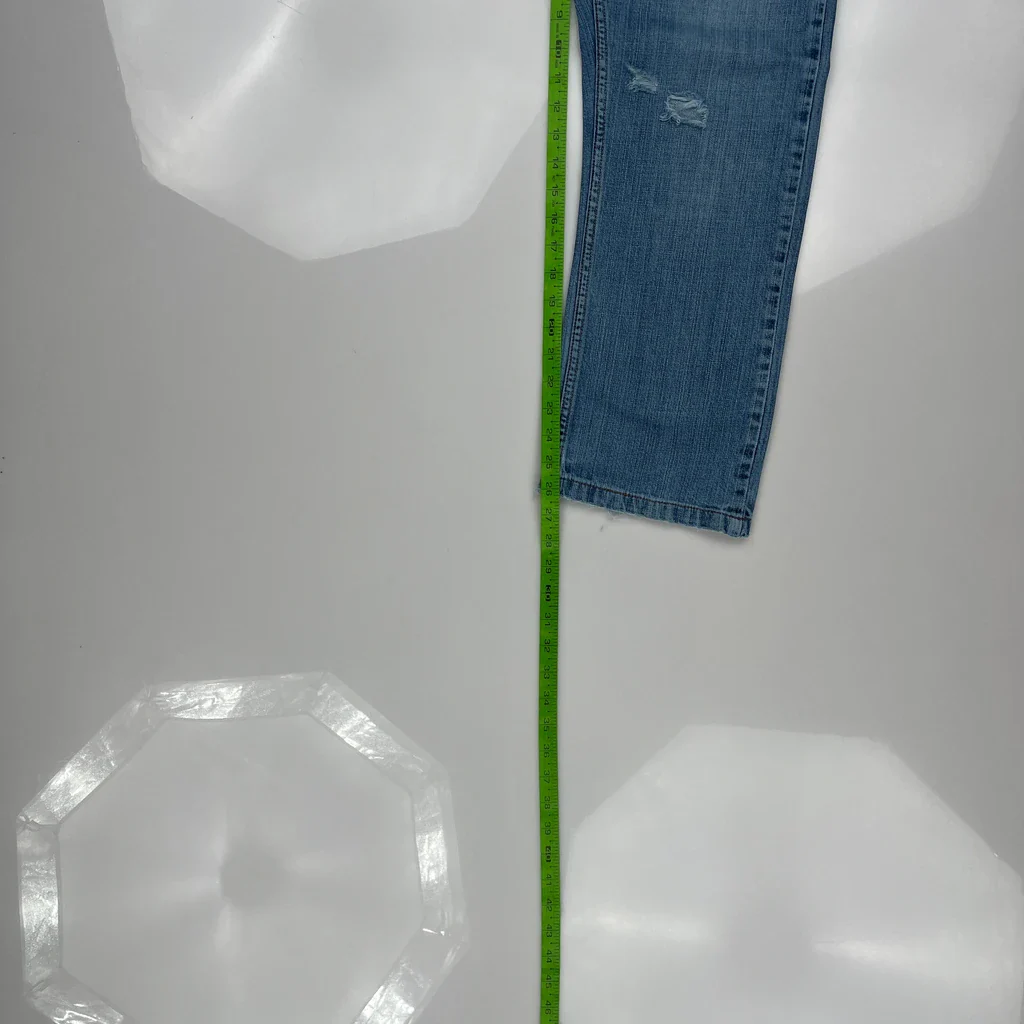 Levis Slim Jeans - 31W 27L Blue Denim - Image 5