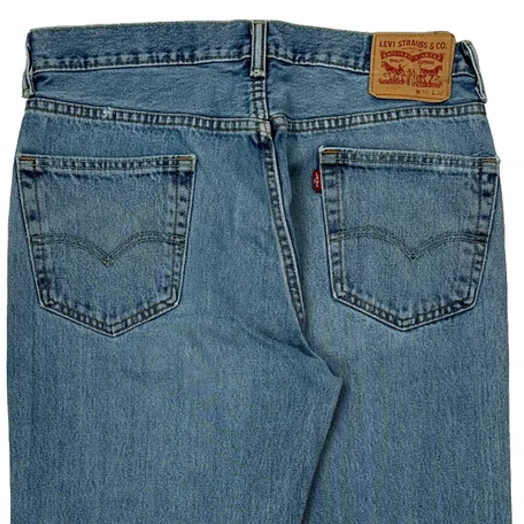 Levis Jeans - 32W 29L Blue Denim - Image 7