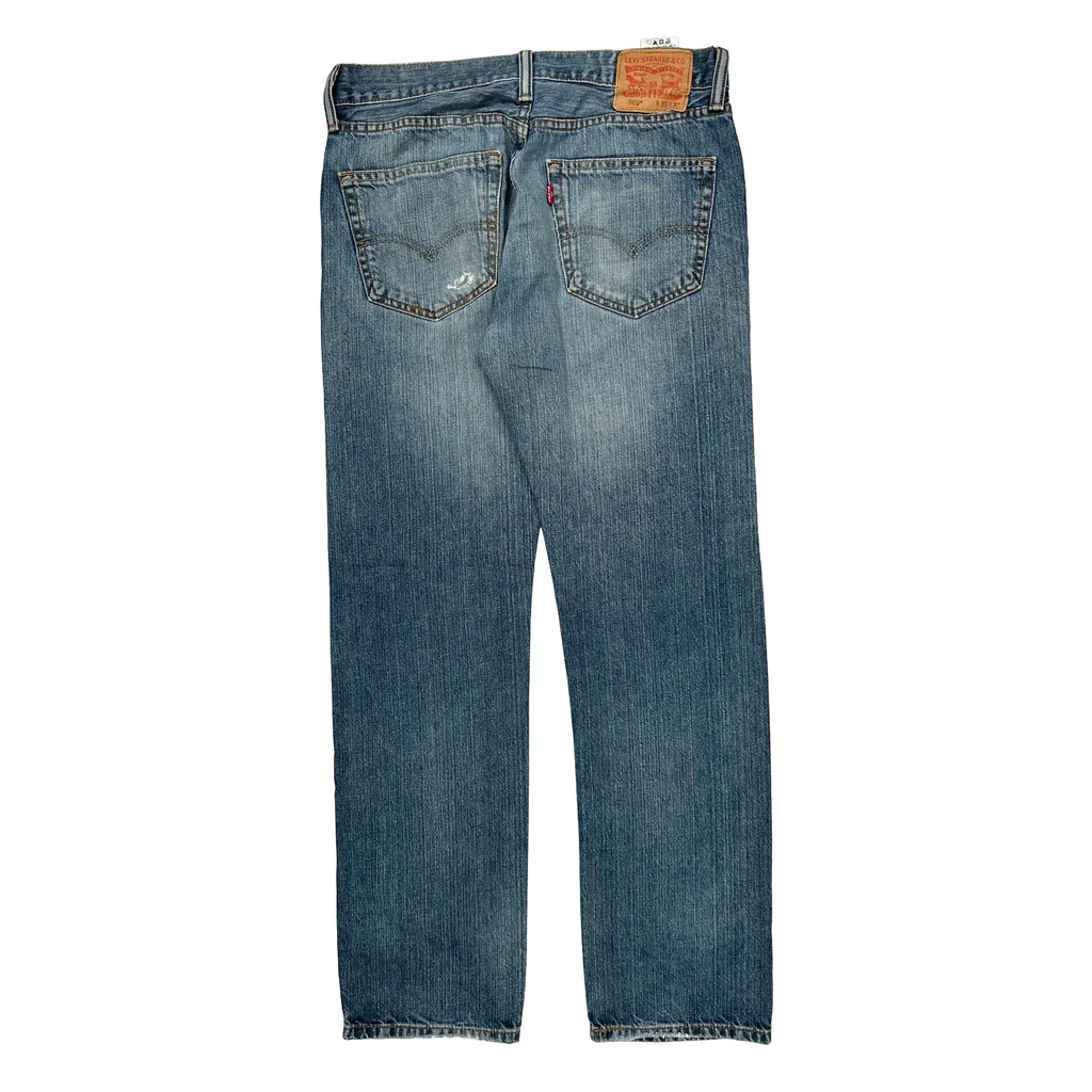 Levis Jeans - 32W 32L Blue Cotton