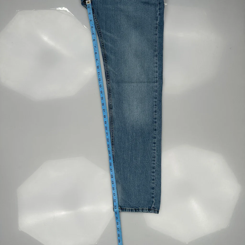 Levis Jeans - 32W 34L Blue Cotton - Image 5