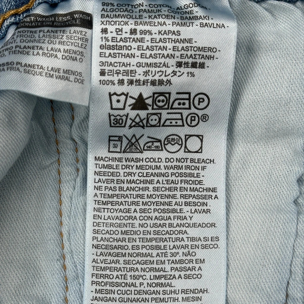 Levis Jeans - 32W 34L Blue Cotton - Image 6