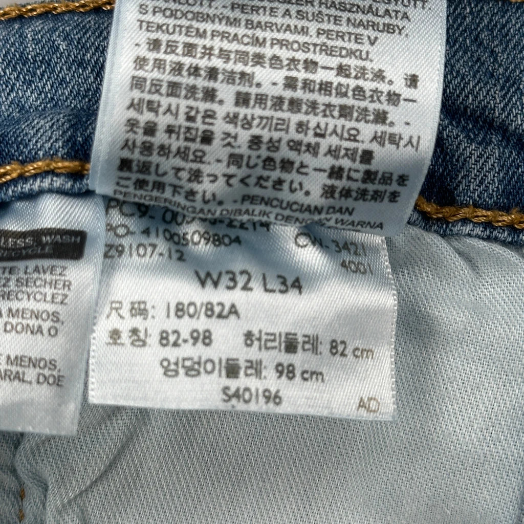 Levis Jeans - 32W 34L Blue Cotton - Image 7