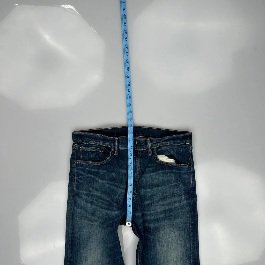 Levis Jeans - 32W 32L Blue Cotton - Image 4