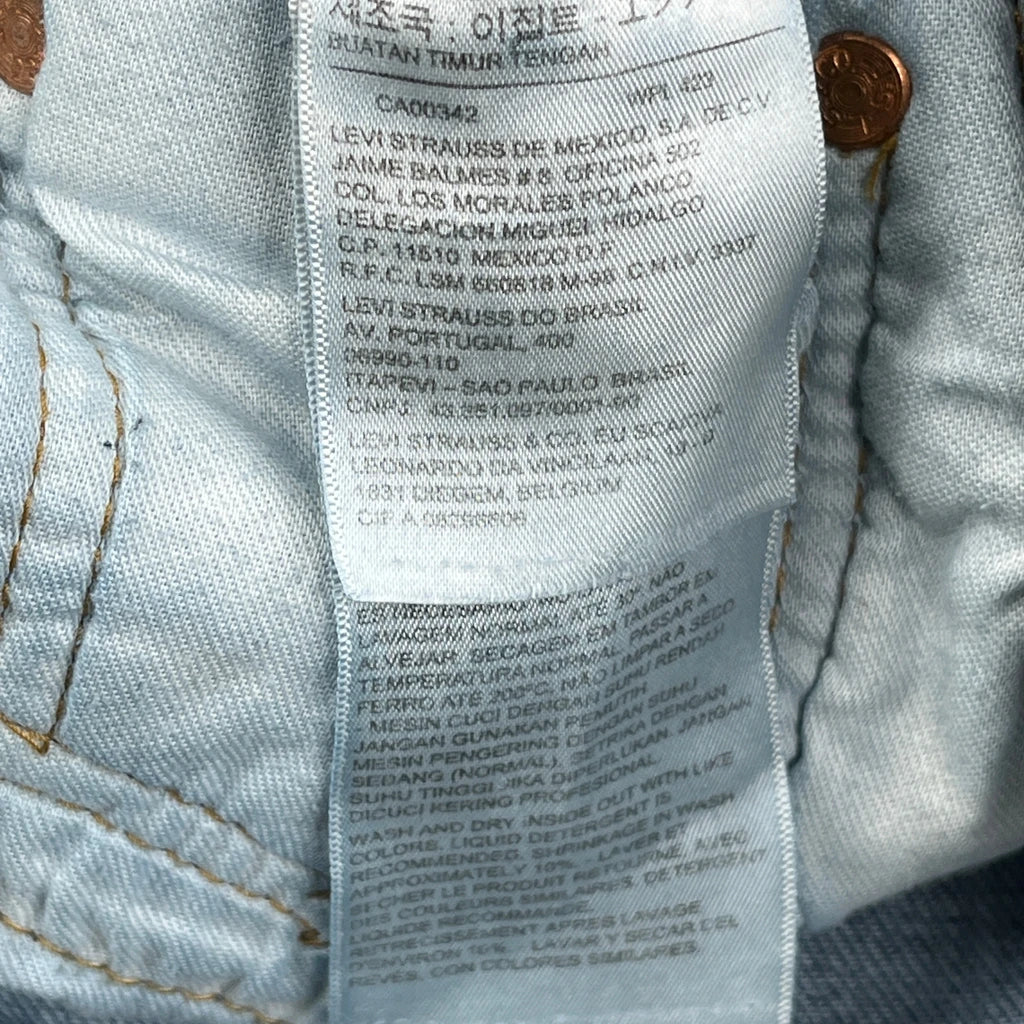 Levis Jeans - 32W 33L Blue Cotton - Image 6