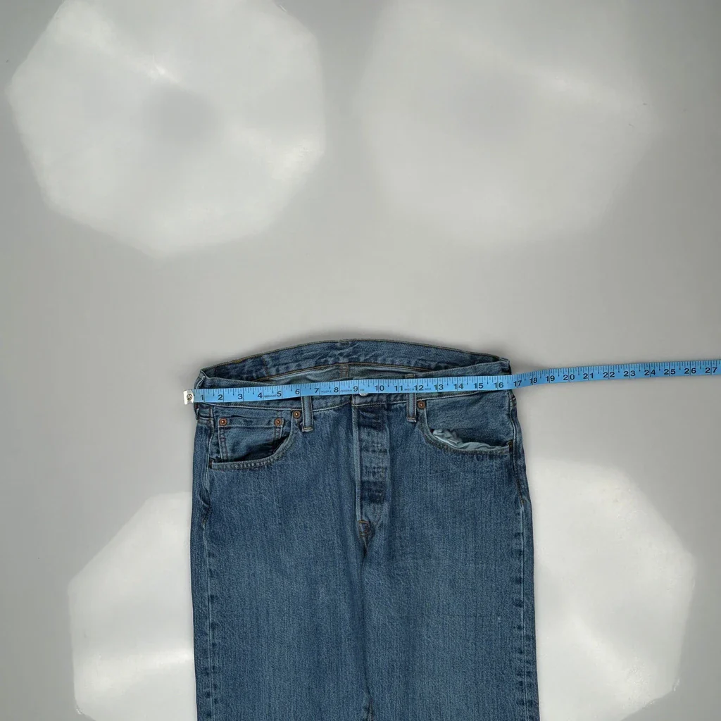 Levis Jeans - 32W 34L Blue Denim - Image 3