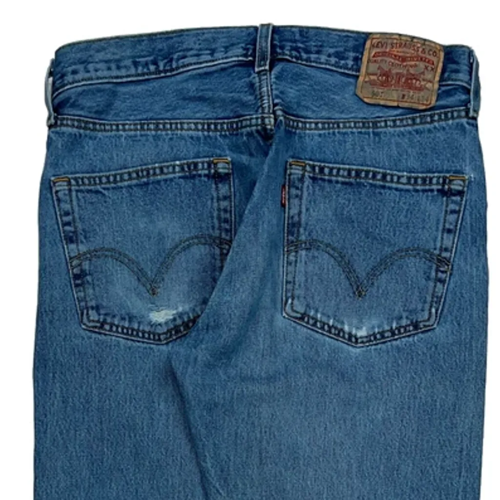 Levis Jeans - 32W 34L Blue Cotton - Image 8